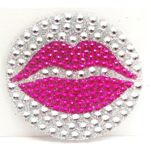 Pink Lips StickerBean