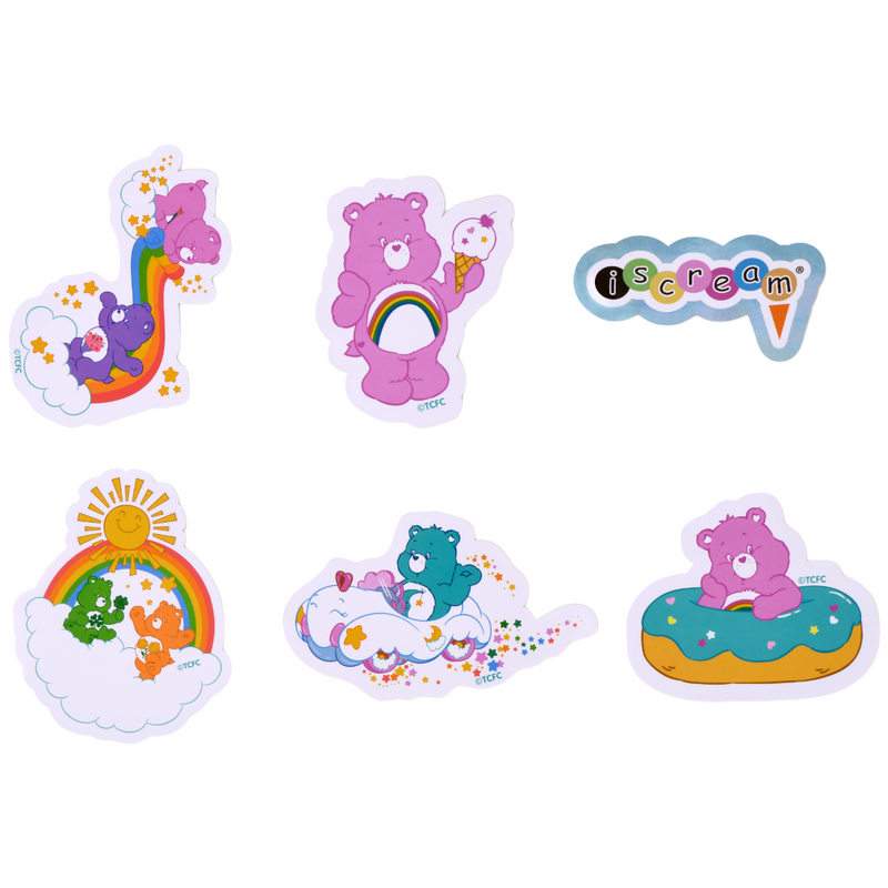 Classic Care Bears Sticker Set