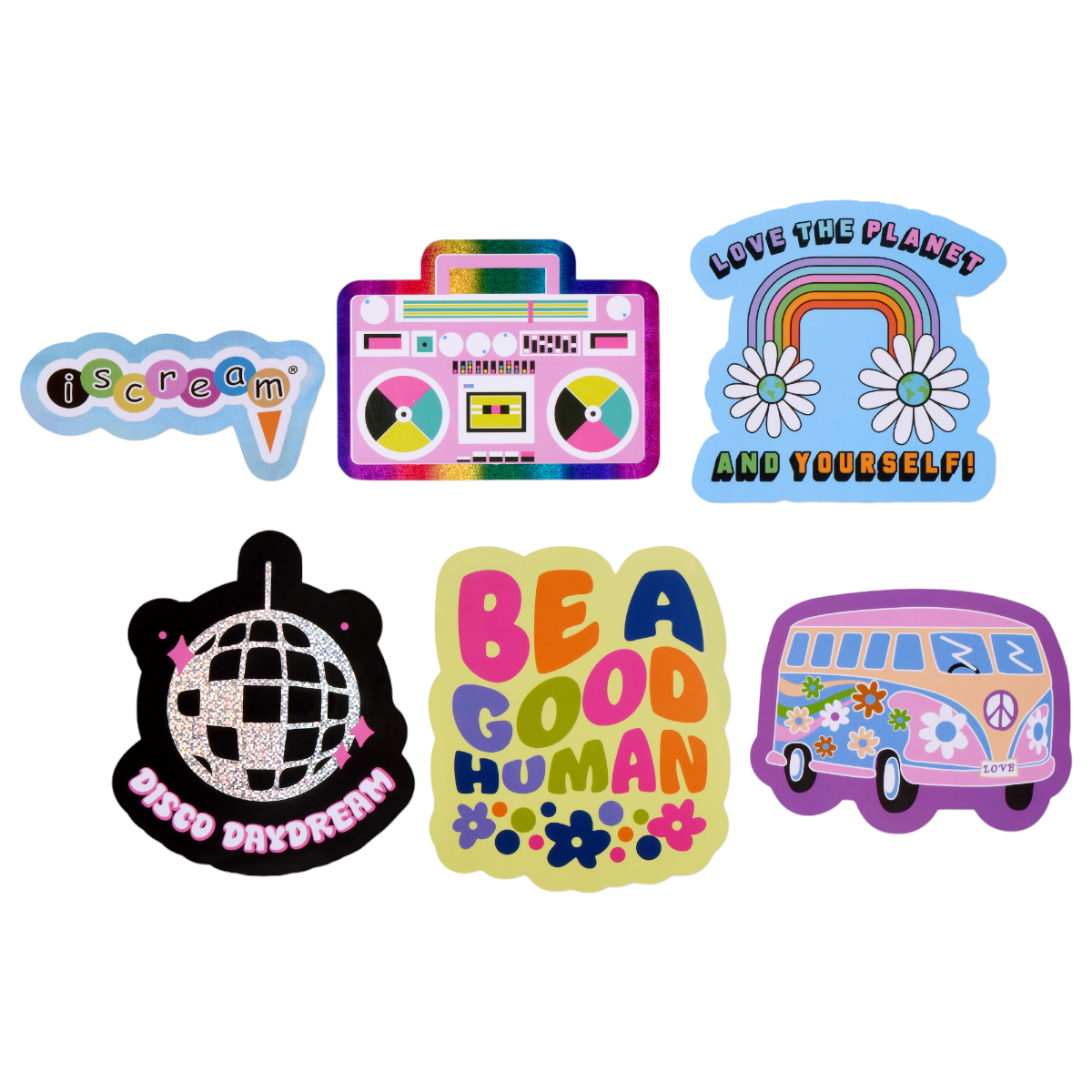 Good Vibes Sticker Set - Bee Bee Designs