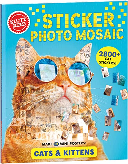 Klutz Sticker Photo Mosaic: Cats and Kittens
