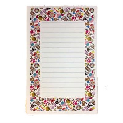 Groovy Lined Notepad - Bee Bee Designs