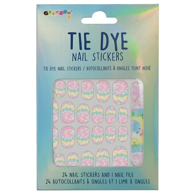 Tie Dye Nail Stickers