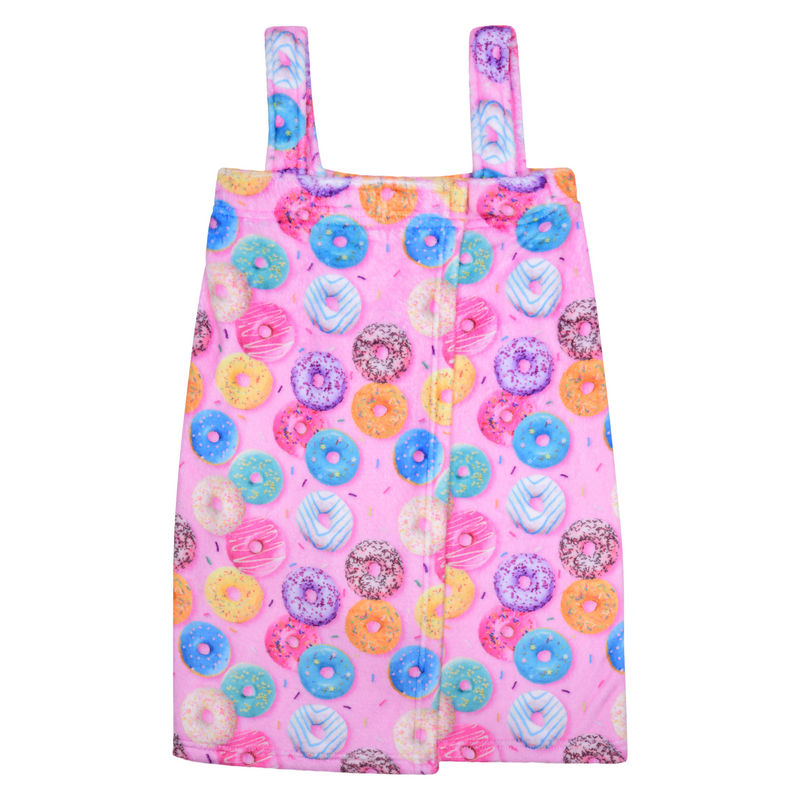 Go Donuts Fuzzy Spa Wrap
