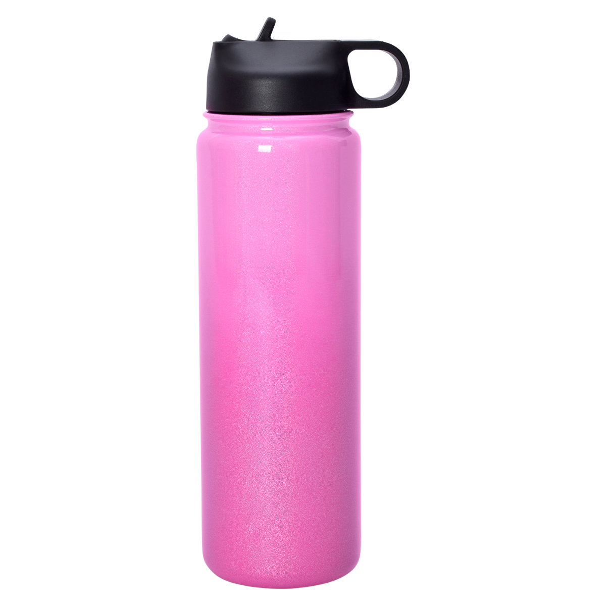 Glitter Water Bottle – insulated, BPA-free.