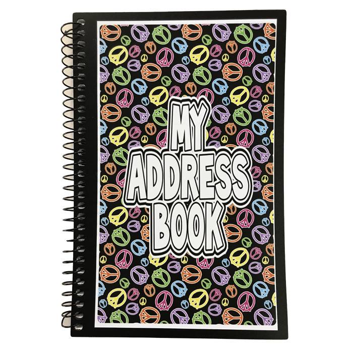 Peace Signs Address Book