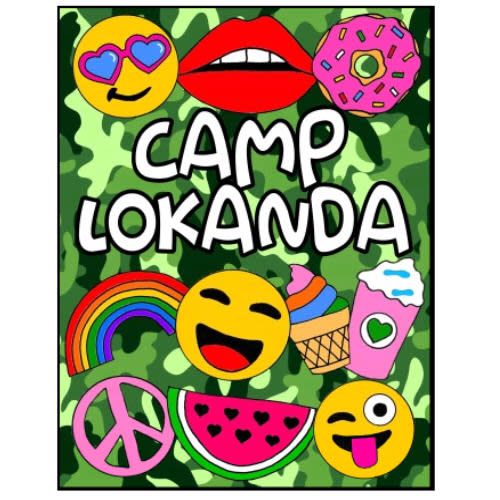 Rainbow Vibes Camo Notecards