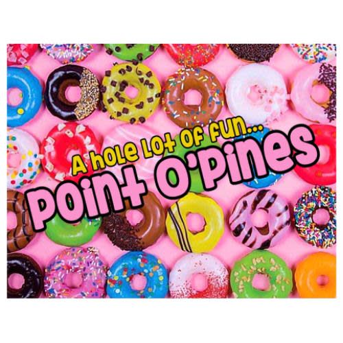 Dozens Of Donuts Notecards
