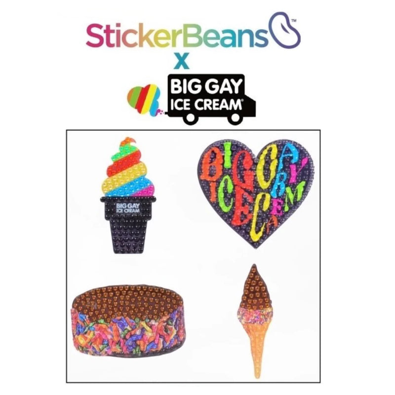 Big Gay Ice Cream Stickerbeans