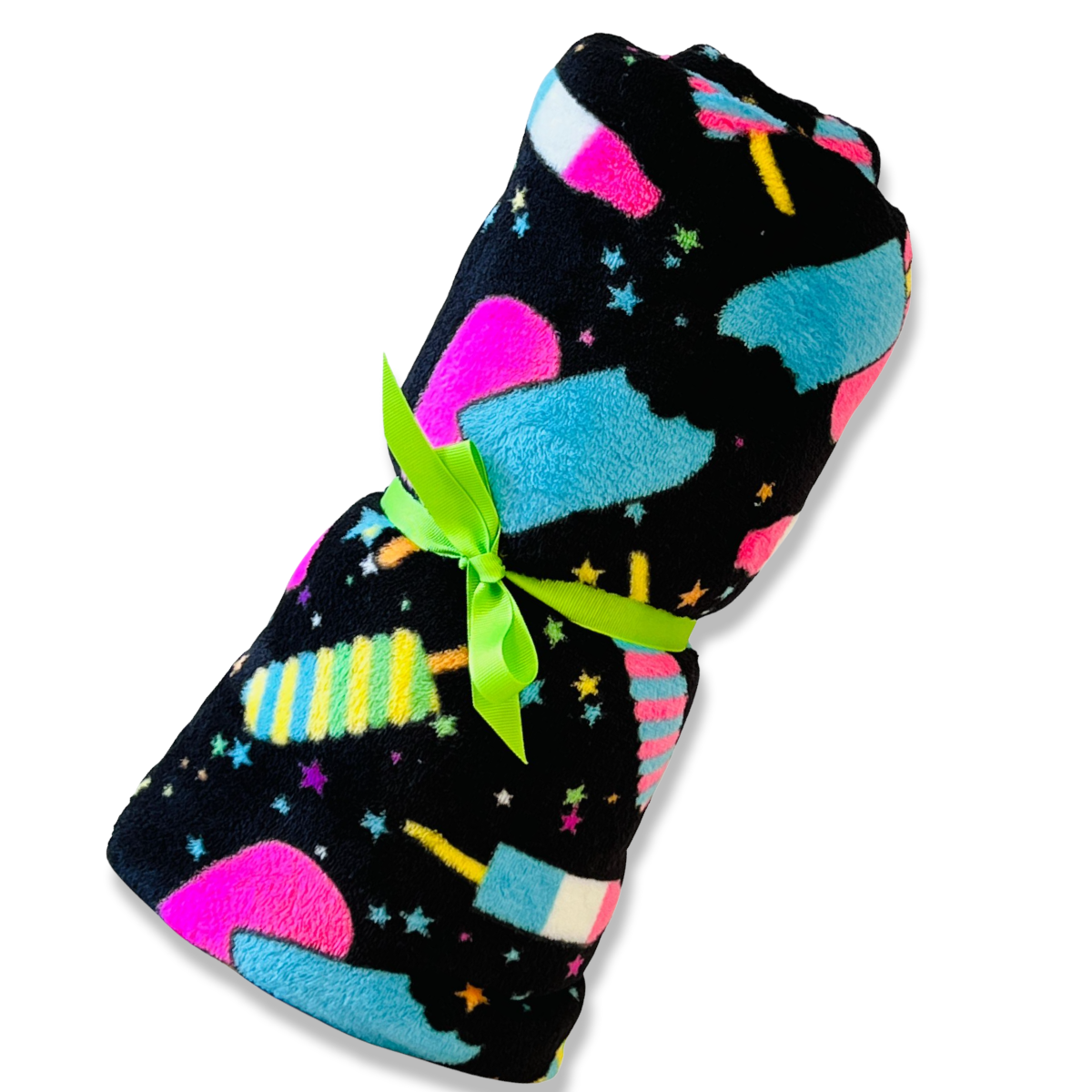 Popsicle Dreams Fuzzy Blanket - Bee Bee Designs