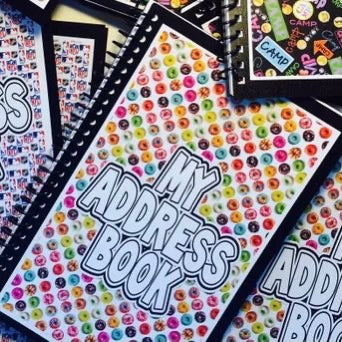 Donuts Address Book - Bee Bee Designs