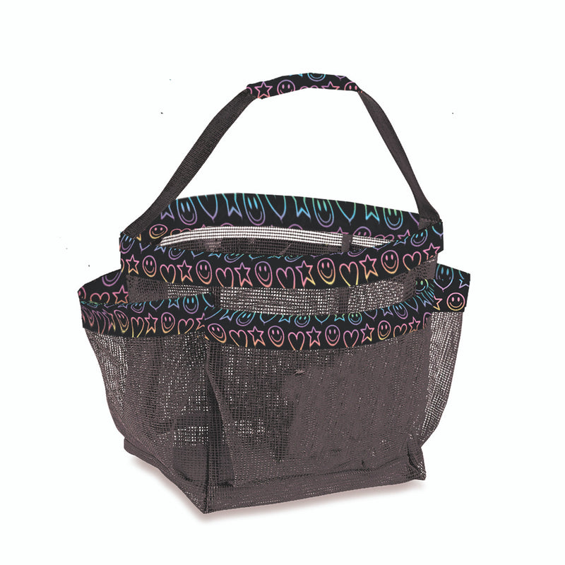 Ombre Outline Mesh Shower Caddy