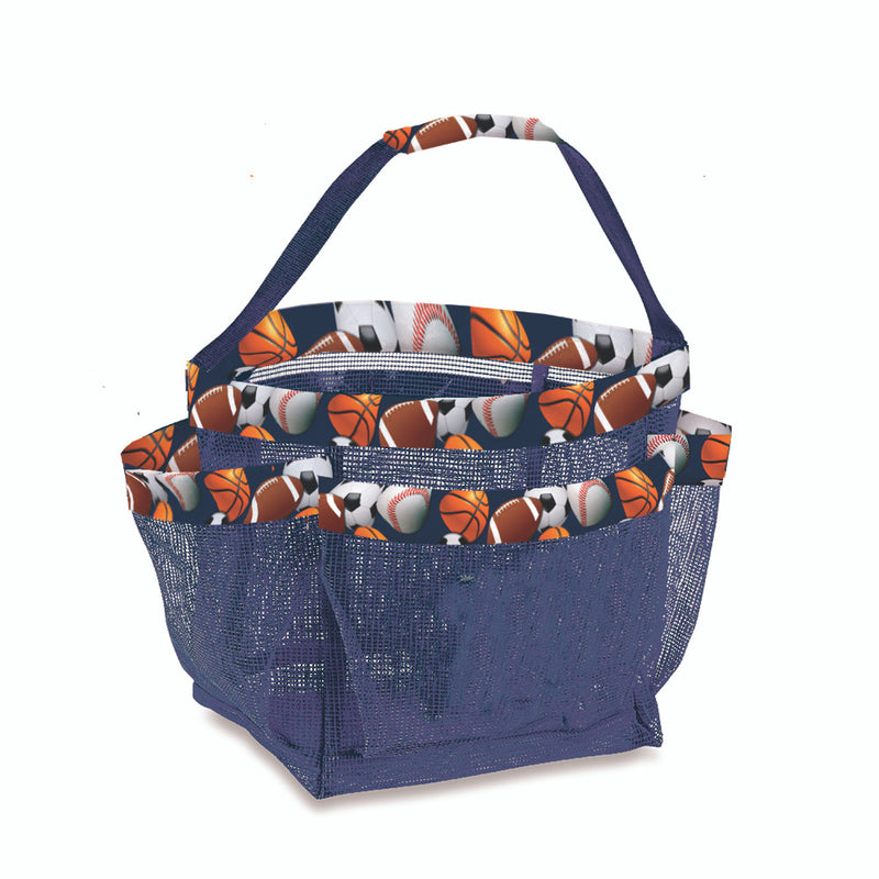Navy Sports Shower Caddy