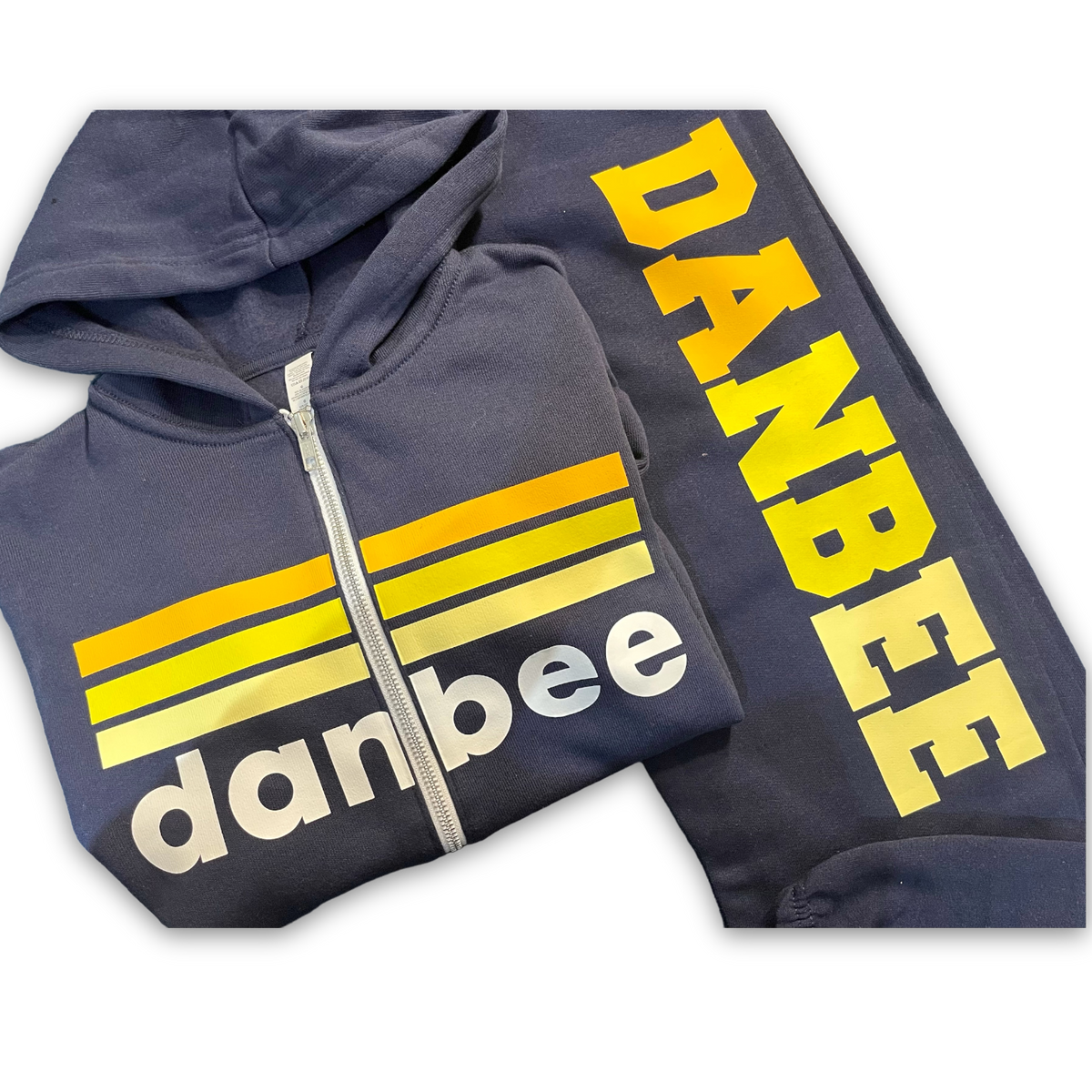 Camp Cozy Striped Zip-Up and 3-Color Traditional Sweats (what a mouthful!) - Bee Bee Designs