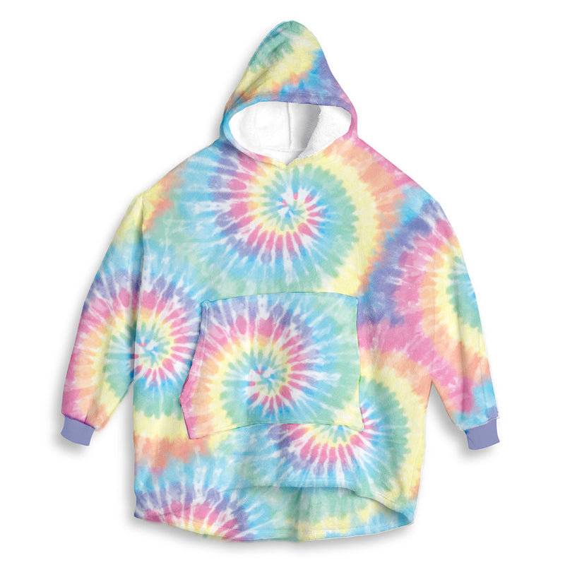 Pastel Tie Dye Delight Oversized Comfy