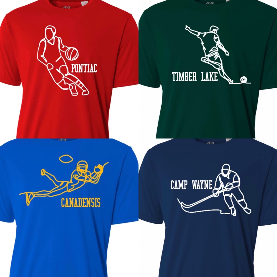 Sports Man Camp Performance Shirt - Bee Bee Designs