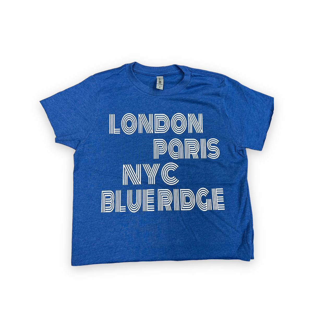 London Paris NYC Camp Shirt - Bee Bee Designs