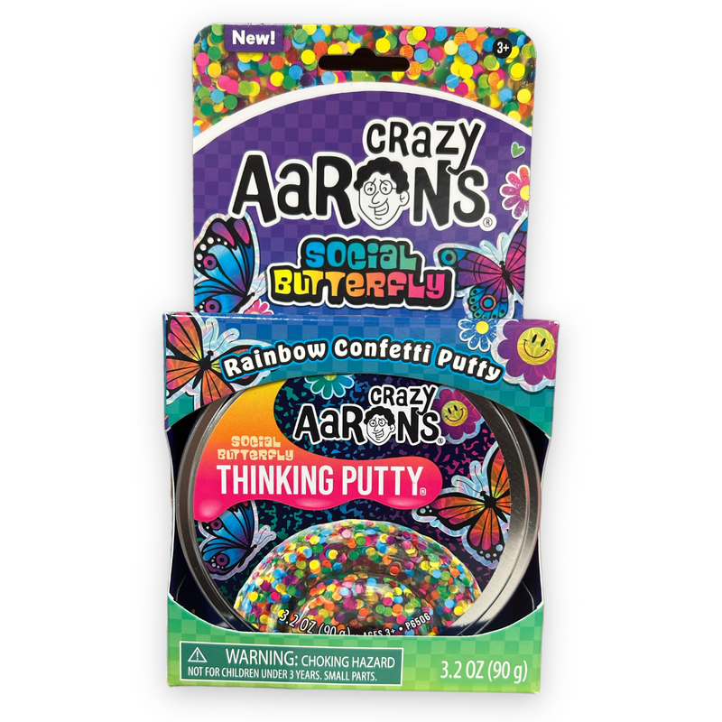 Social Butterfly Thinking Putty