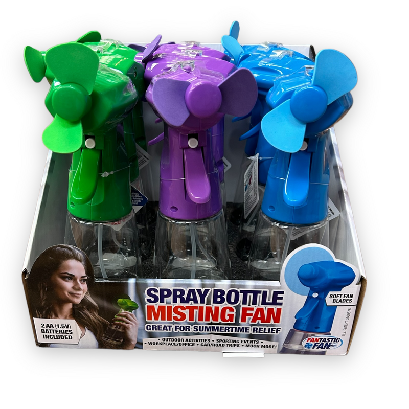 Spray Bottle Misting Fan Bee Bee Designs