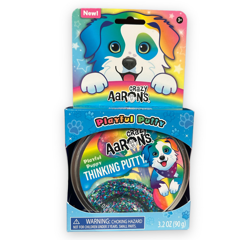 Playful Puppy Thinking Putty