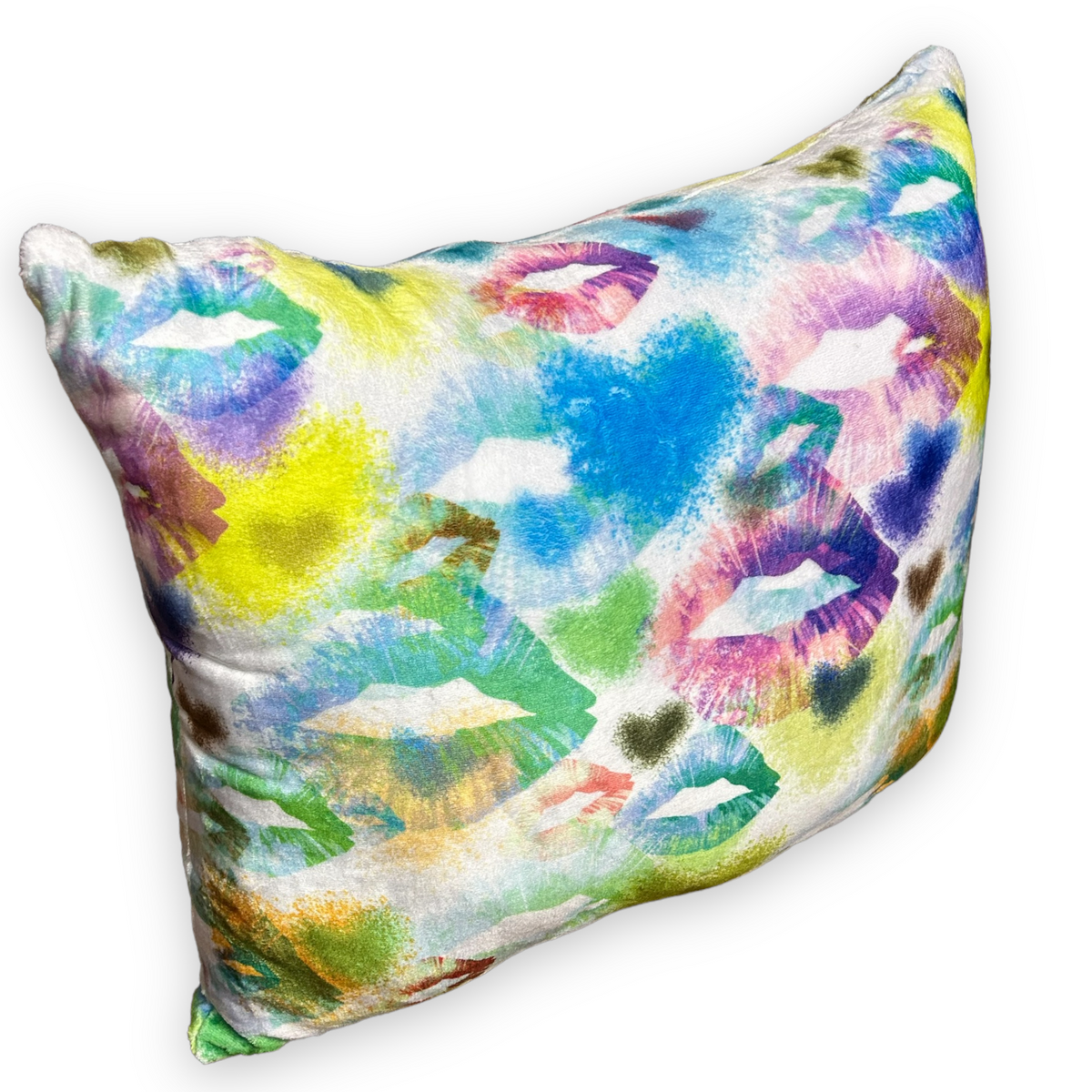 Sweet Lips Fuzzy Pillow - Bee Bee Designs