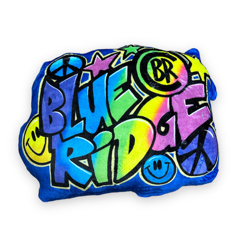 Camp Blue Ridge Fuzzy Pillow