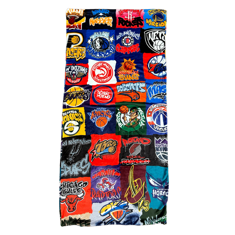 NBA Teams Fuzzy Sleep Sack