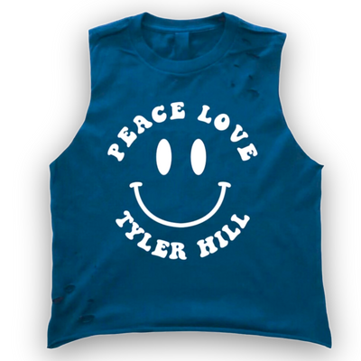 Peace, Love, Smile Camp Shirt