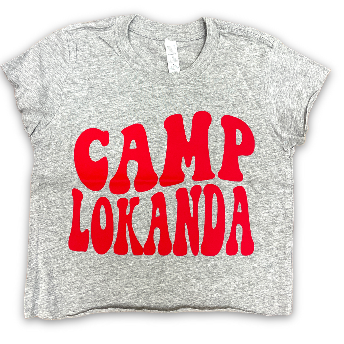 Camp Wavy Cropped Tee - Bee Bee Designs