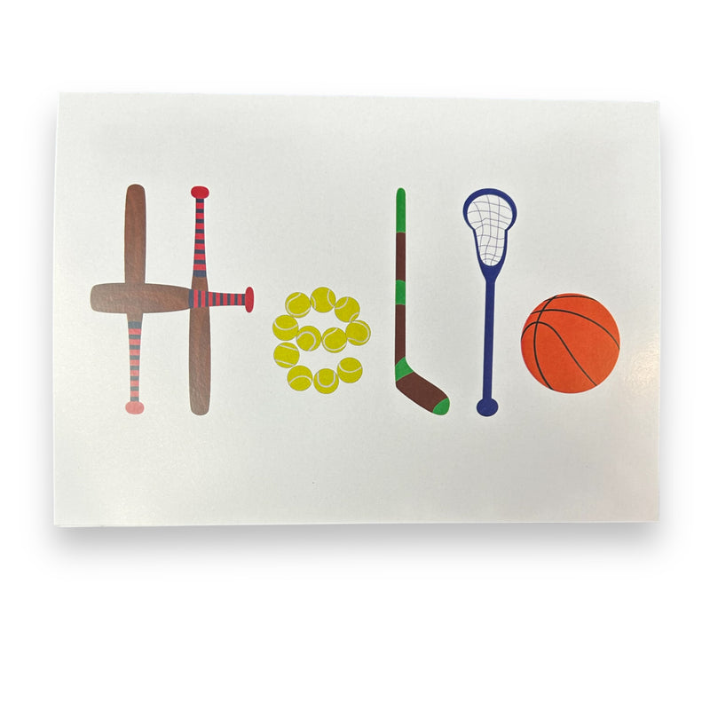 Sports Hello Card