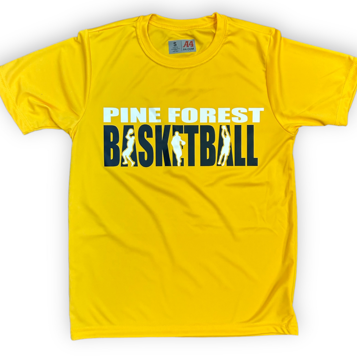 Basketball Silhouettes Performance Shirt - Bee Bee Designs