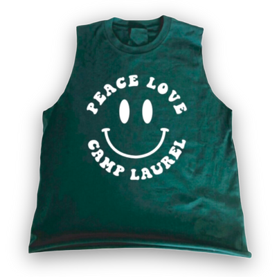 Peace, Love, Smile Camp Shirt