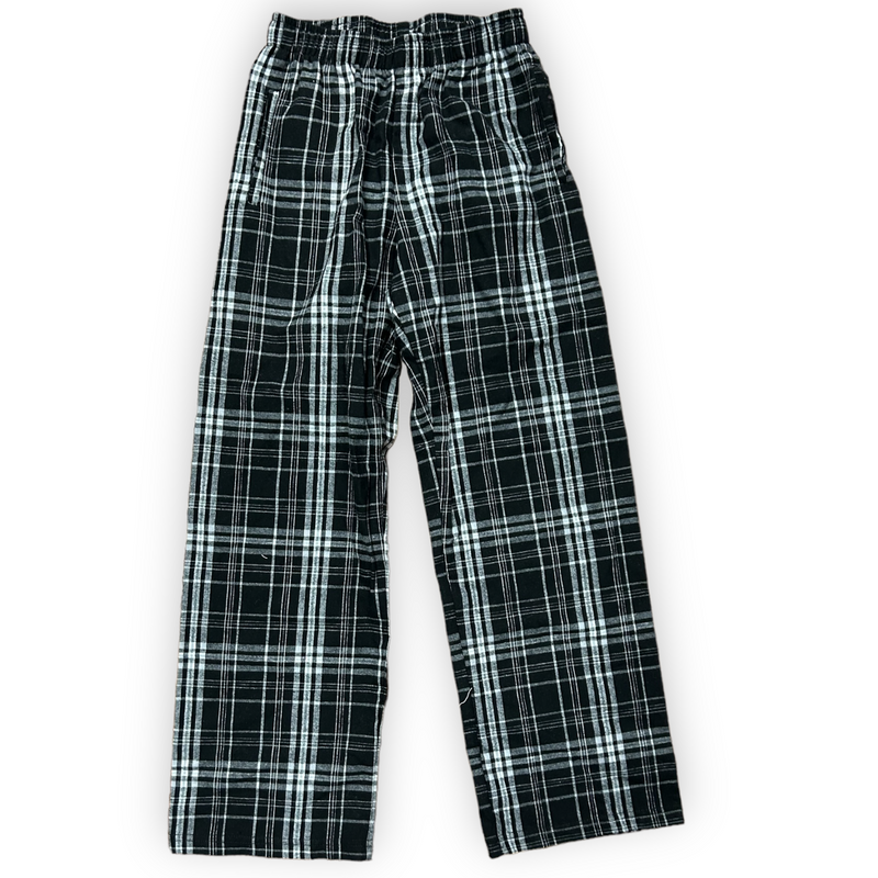 Black and White Flannel Pants
