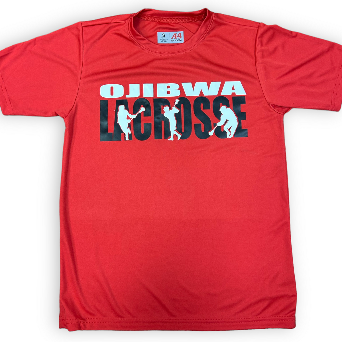 Lacrosse Silhouettes Performance Shirt - Bee Bee Designs