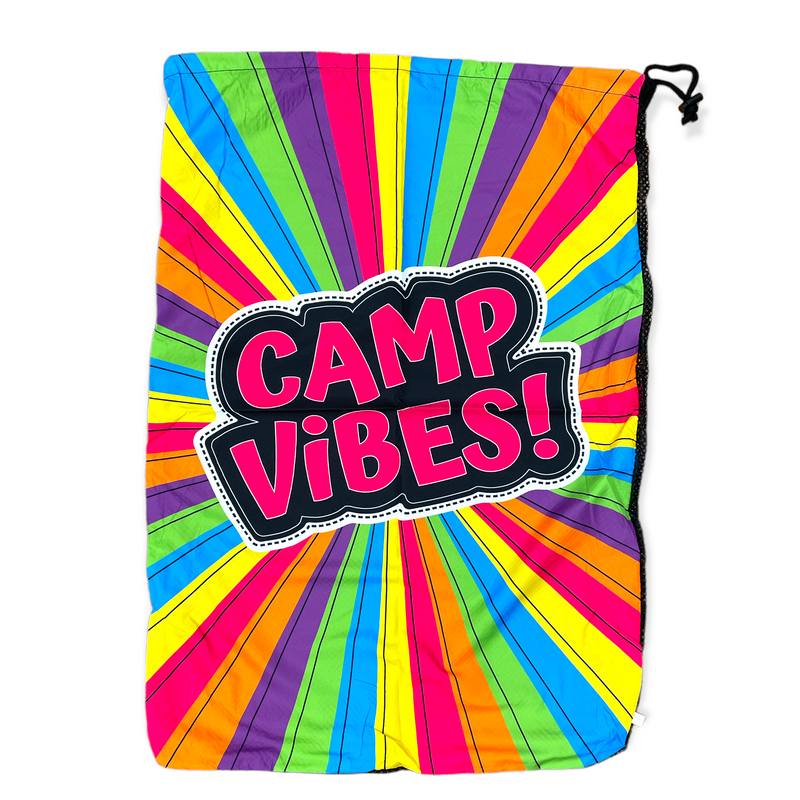 Camp Vibes Laundry Bag