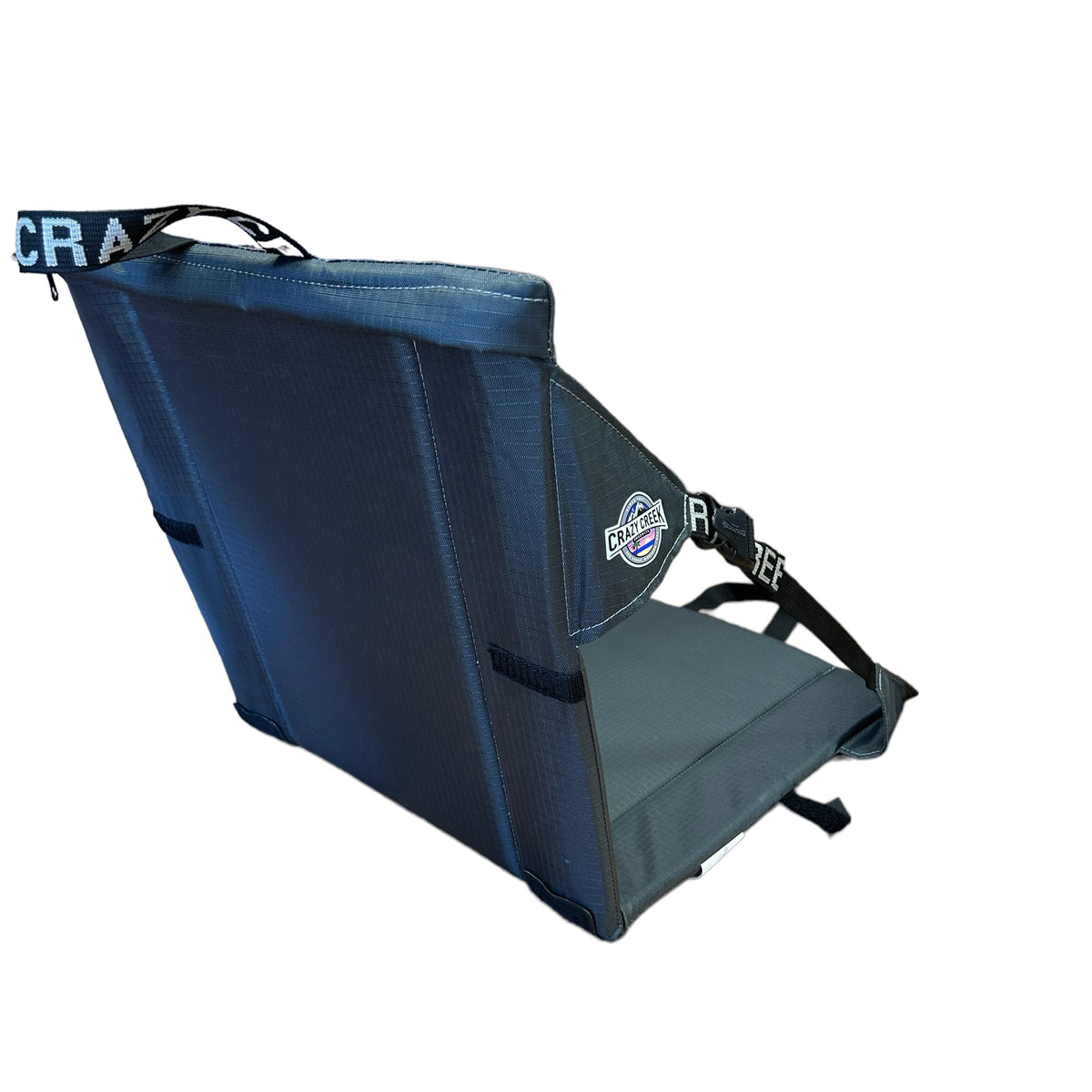 Slate Gray Crazy Creek Chair camp chair – Crazy Creek style – portable, low-profile seating.
