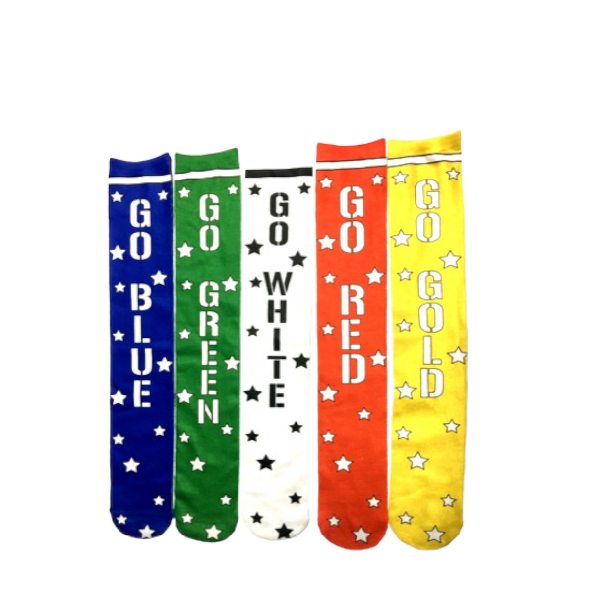 Color War Army Star Socks - Bee Bee Designs