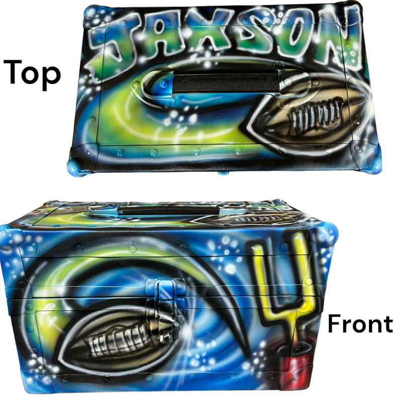 Airbrushed Sports Mini Trunk