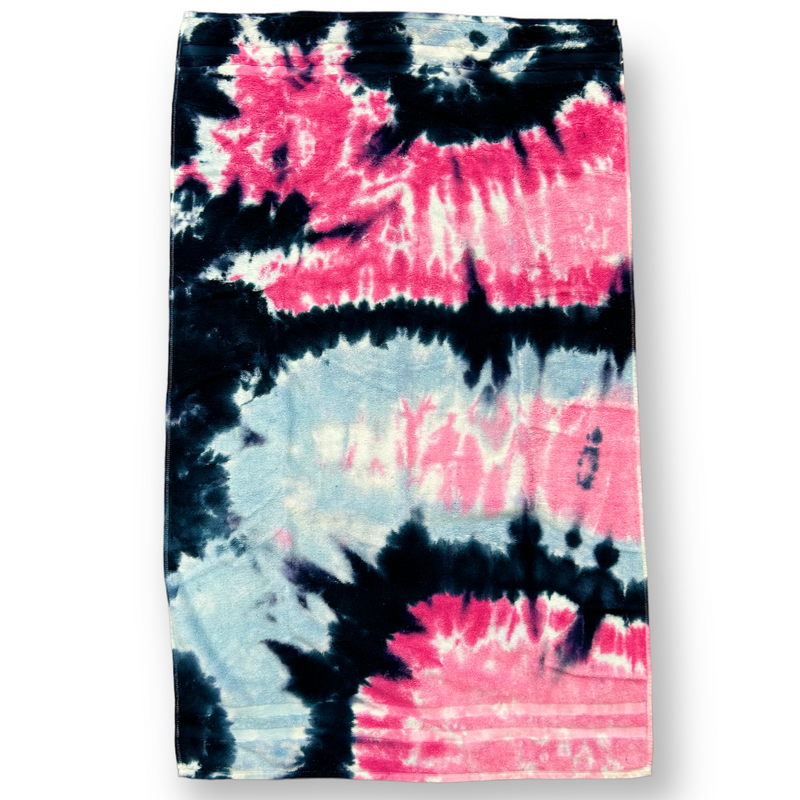Poppy Tie Dye Terry Towel