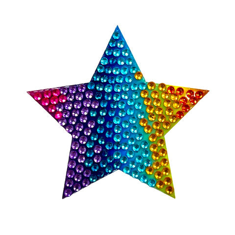 Terez Rainbow Star Stickerbean