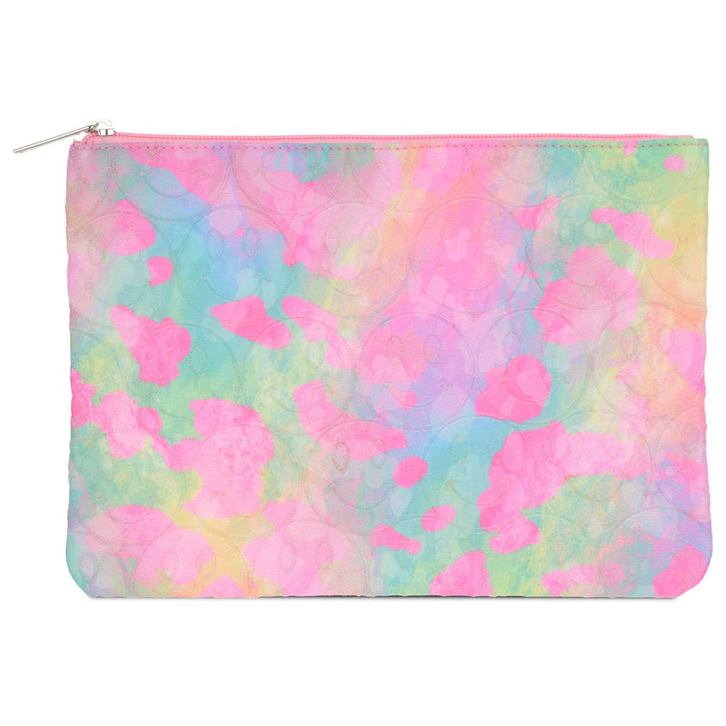 Happy Tie Dye Cosmetic Bag Set