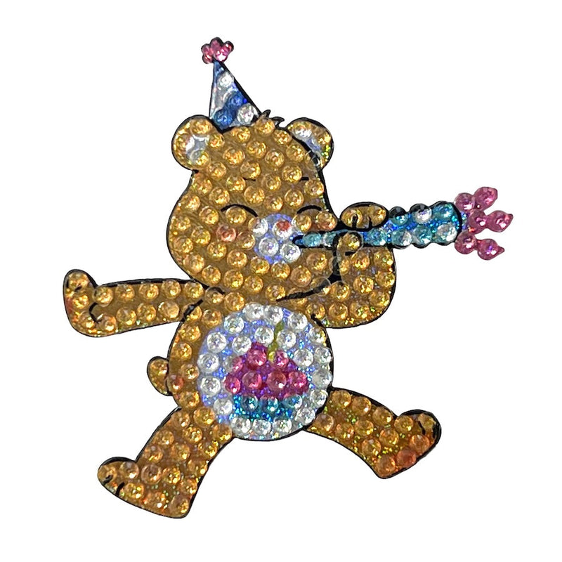 Birthday Bear StickerBean