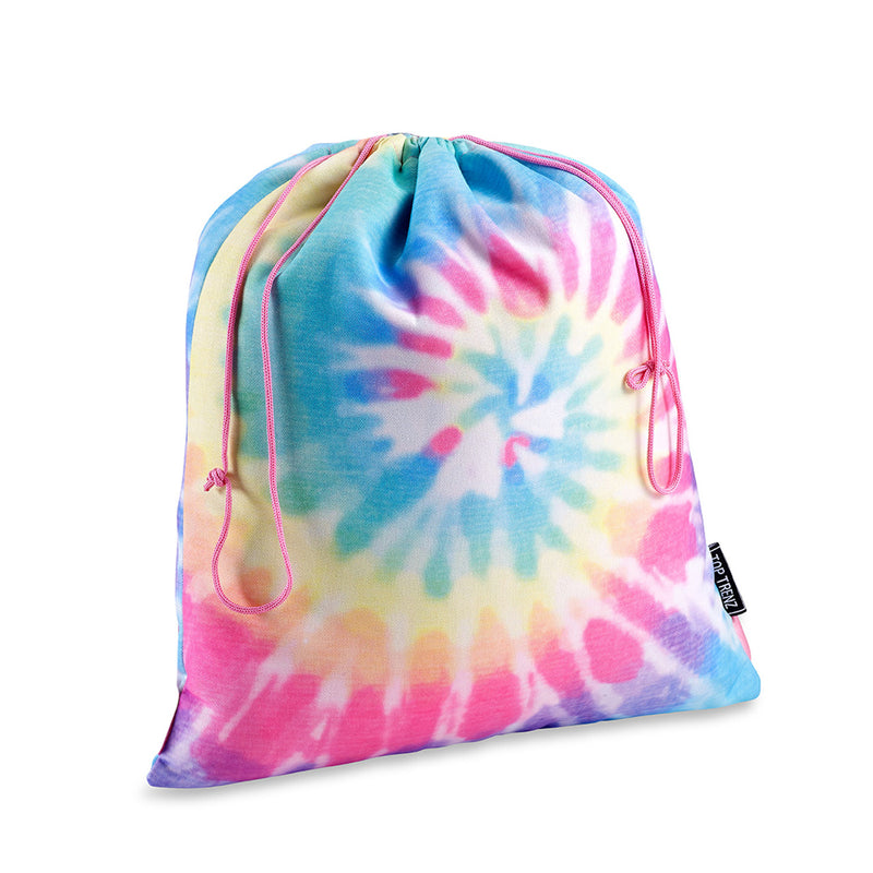 Pastel Delight Tie Die Canvas Sling Bag