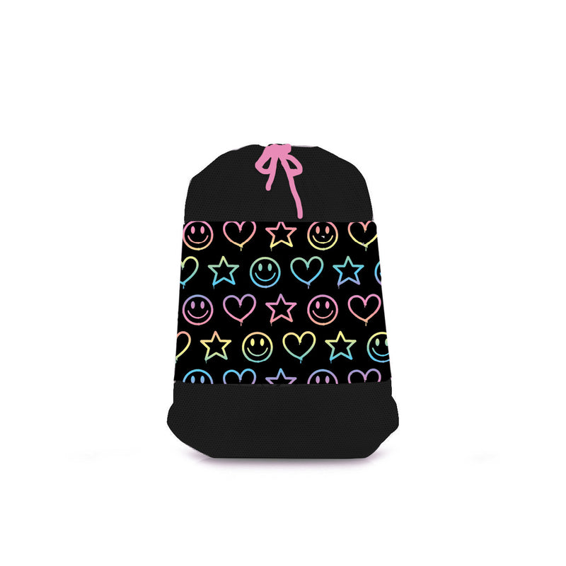 Ombre Outline Mesh Sock Bag