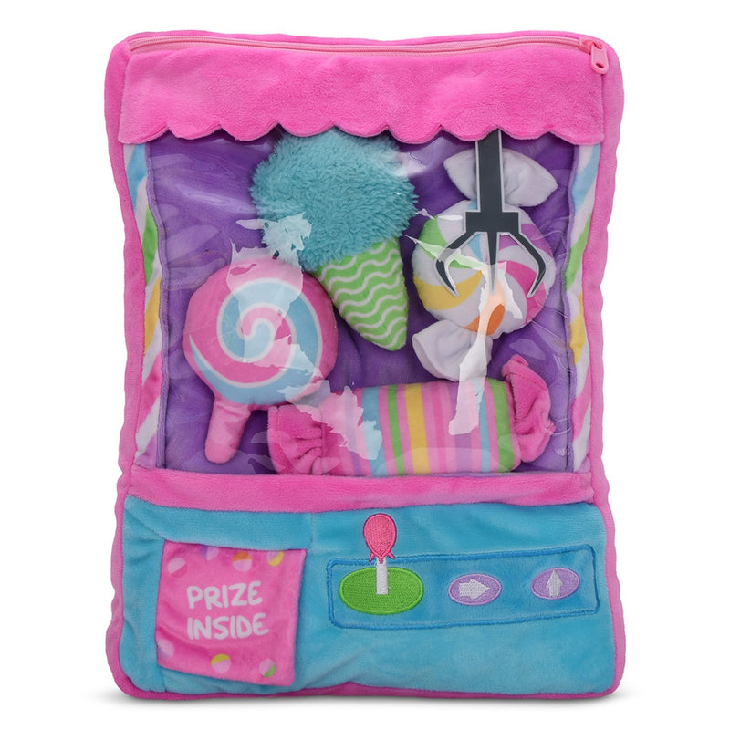 Sweet Surprise Claw Machine Fleece Pillow