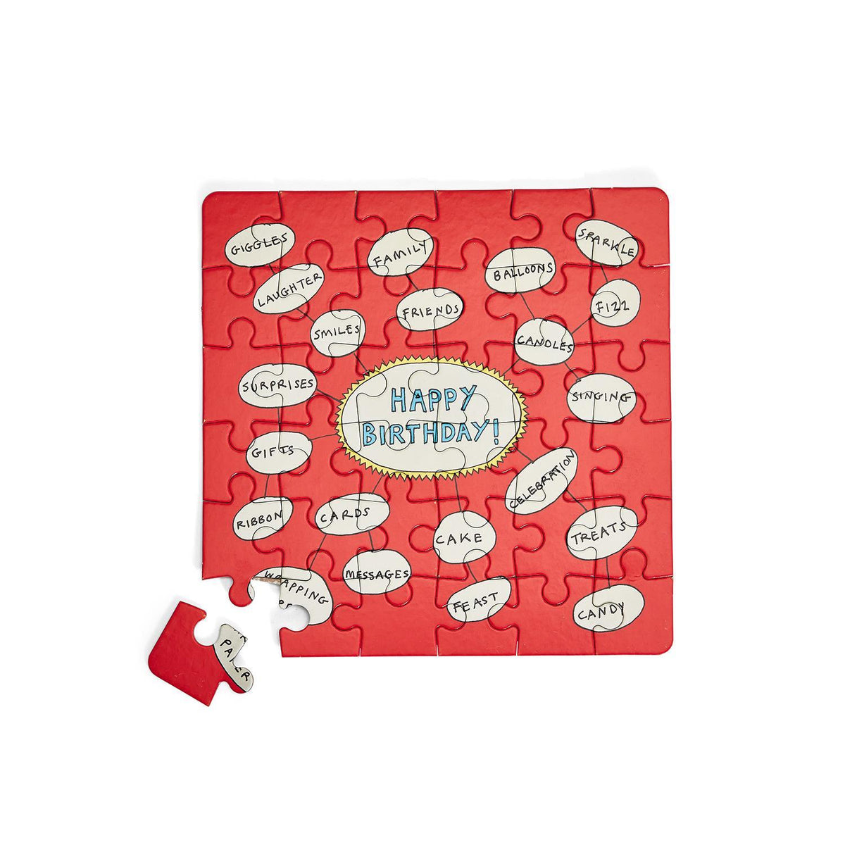 Happy Birthday Puzzle and Fortune Teller - Bee Bee Designs