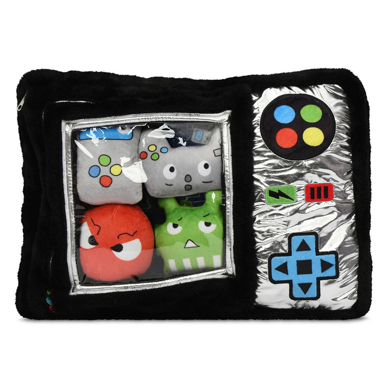 Video Game Claw Machine Fleece Pillow