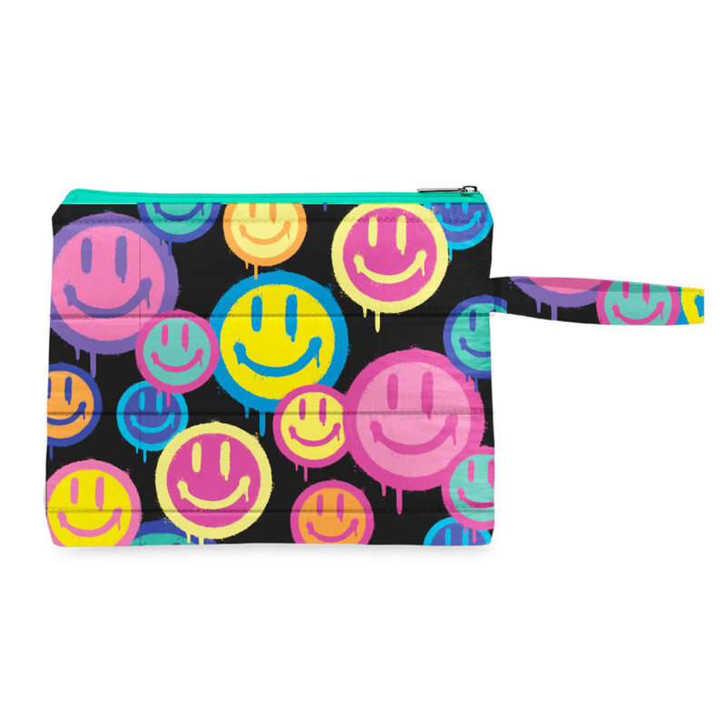 Spray Smiley Puffer Wet Bag
