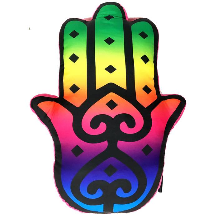 Hamsa Autograph Pillow - Bee Bee Designs