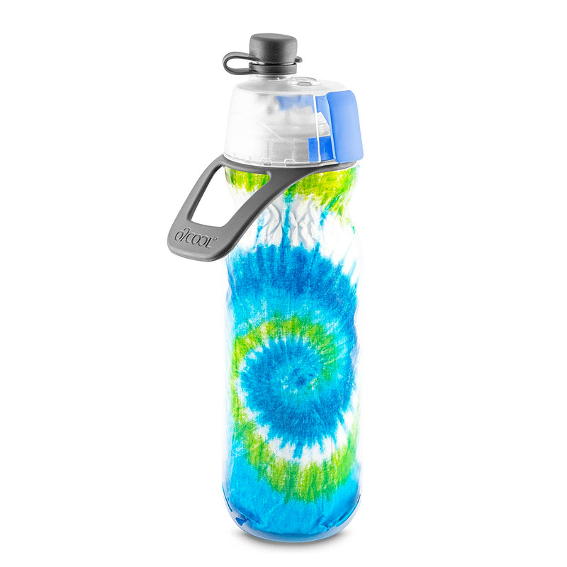 Blue and Green Tie Dye Insulated Sip and Mist