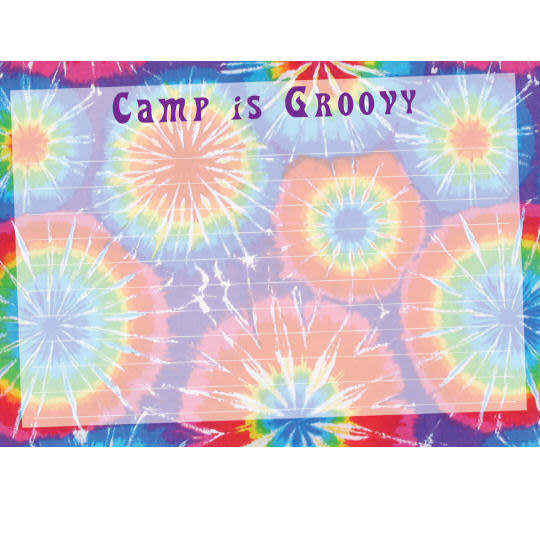 Camp is Groovy Notepad